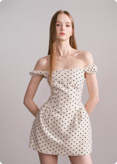 Slim Fit  Waist Square  Dress For Women In Summer