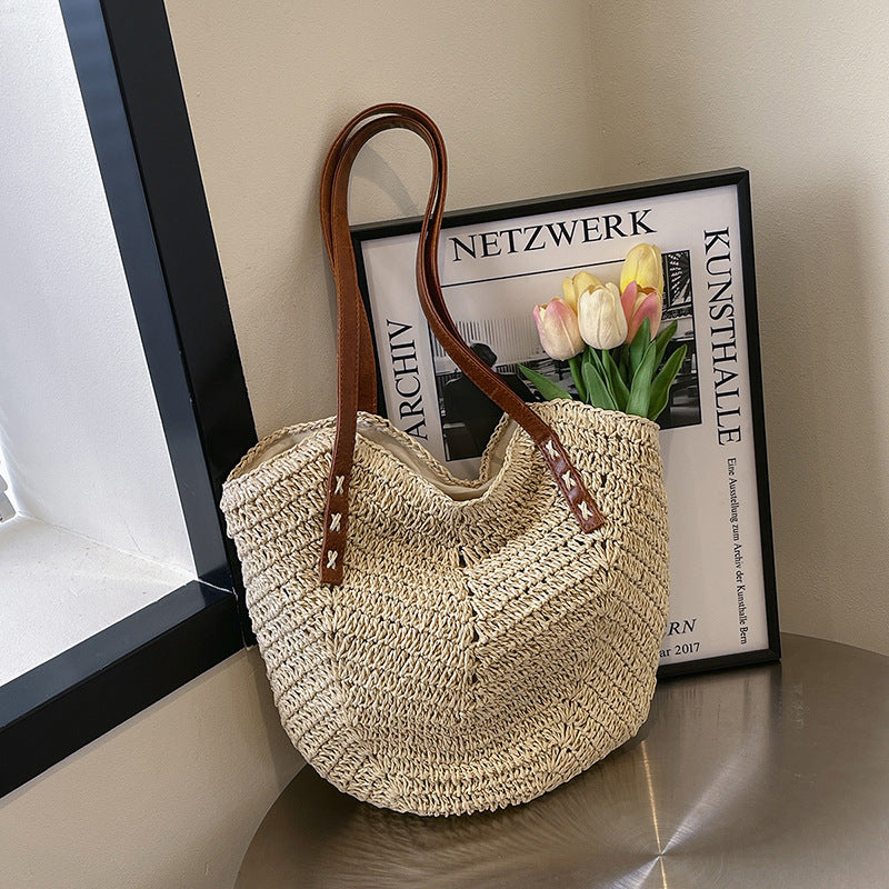 Shoulder Bag Fashion Woven Tote Bag