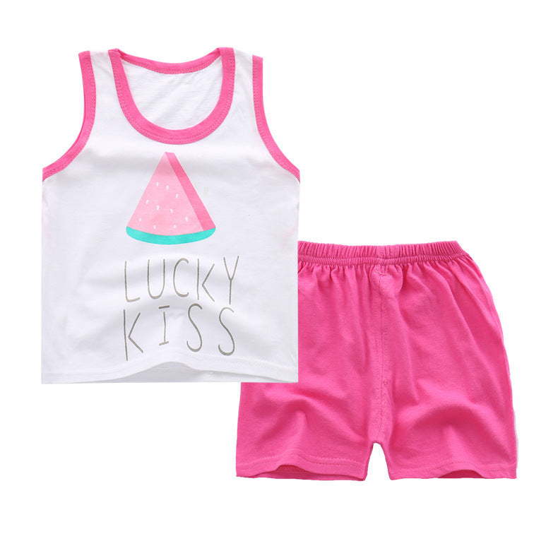 Children's cotton sleeveless