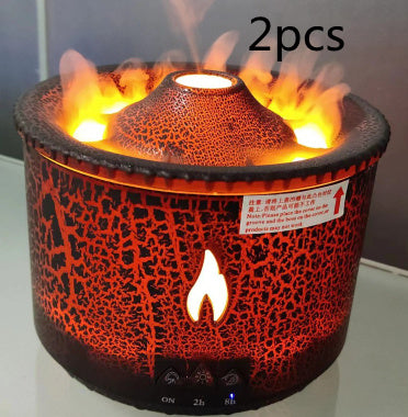 New Air Flame Humidifier Diffuser