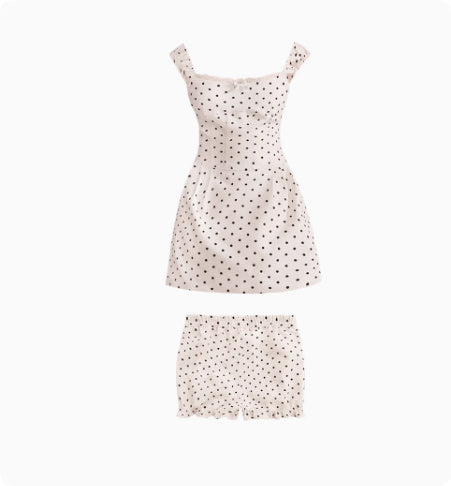 Slim Fit  Waist Square  Dress For Women In Summer