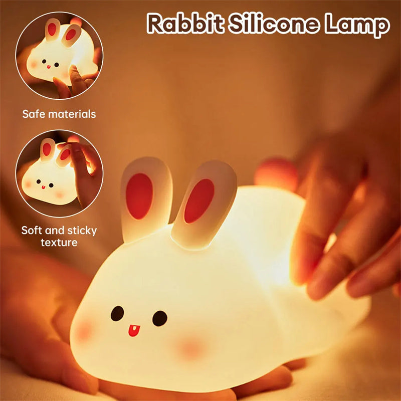 LED Night Light Touch Sensor Cartoon Kid's