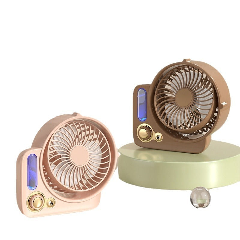 Desktop Spray Humidifier Mini Fan