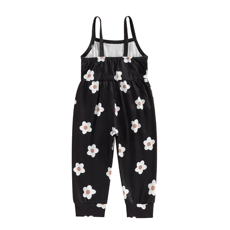 Jumpsuit Floral Print Full Printed