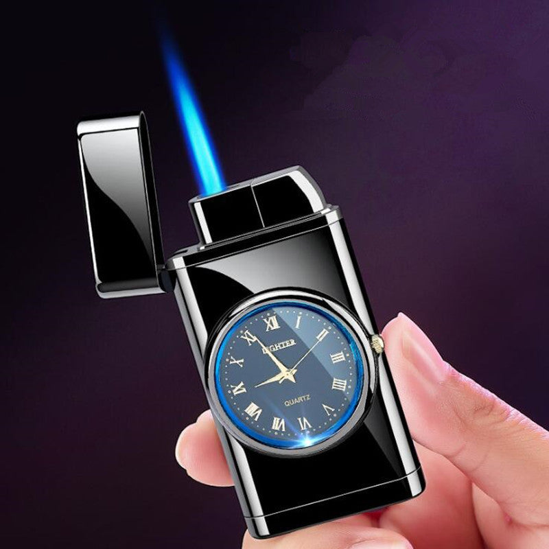 Electronic Watch Cigarette Lighter-in-one Body