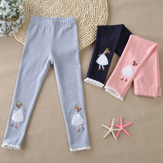 Leggings Girls' Cotton Trousers