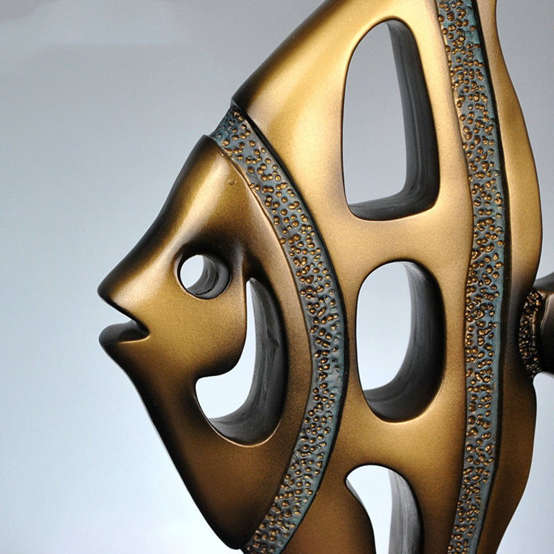Couple Fish Decoration Style Home Accessories
