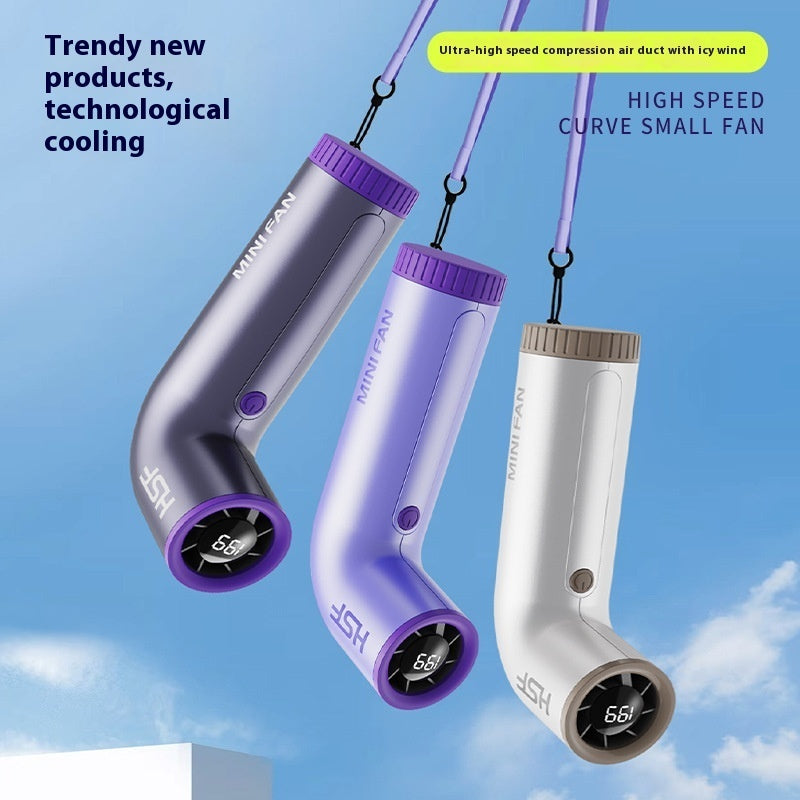 High-speed Portable Fan Rechargeable Strong Wind
