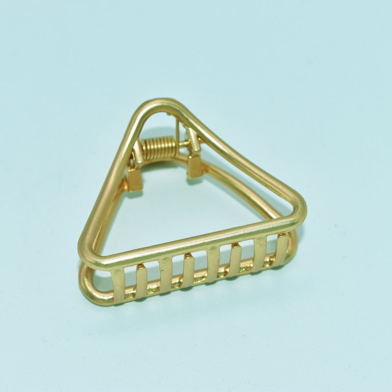 Golden hair clip