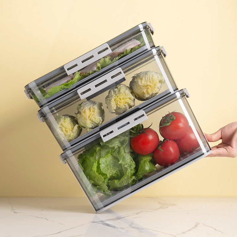 Refrigerator Storage Box Transparent