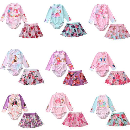 Children's Mermaid One Piece Swimwear