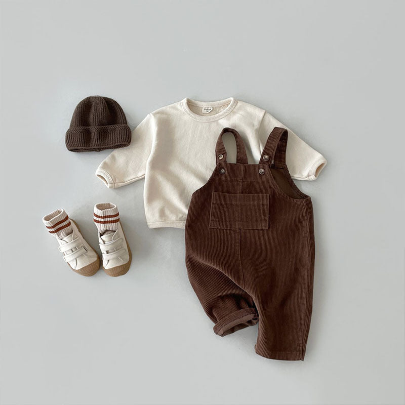 Children's Multi-color Corduroy Casual