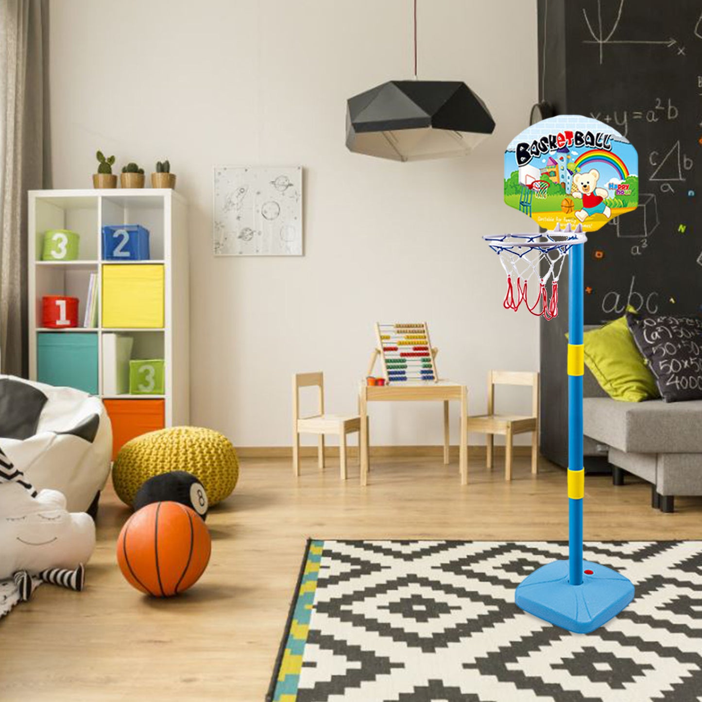 Indoor And Outdoor Basketball Hoop Sports Toys