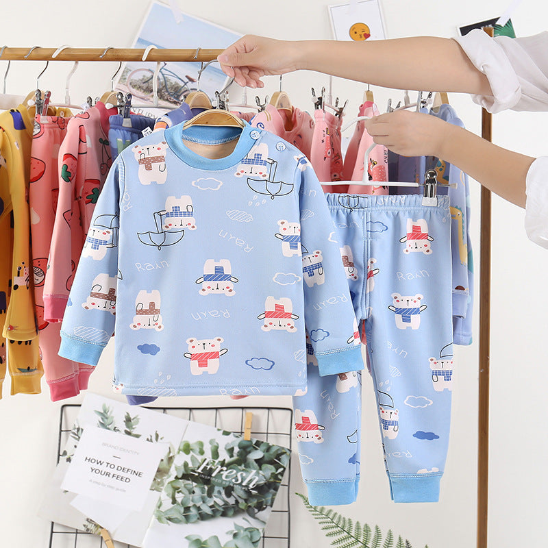 Clothing Winter Boys And Girls Thickened Autumn Clothes Long Trousers