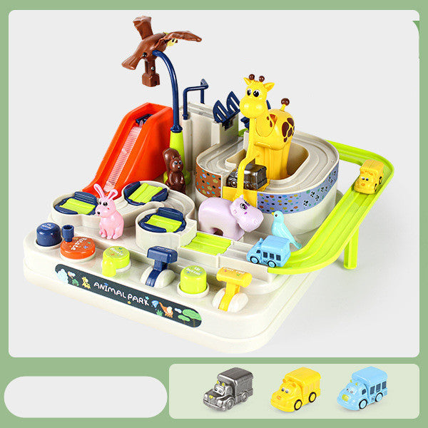Big Adventure Parking Lot Rail Car Toy