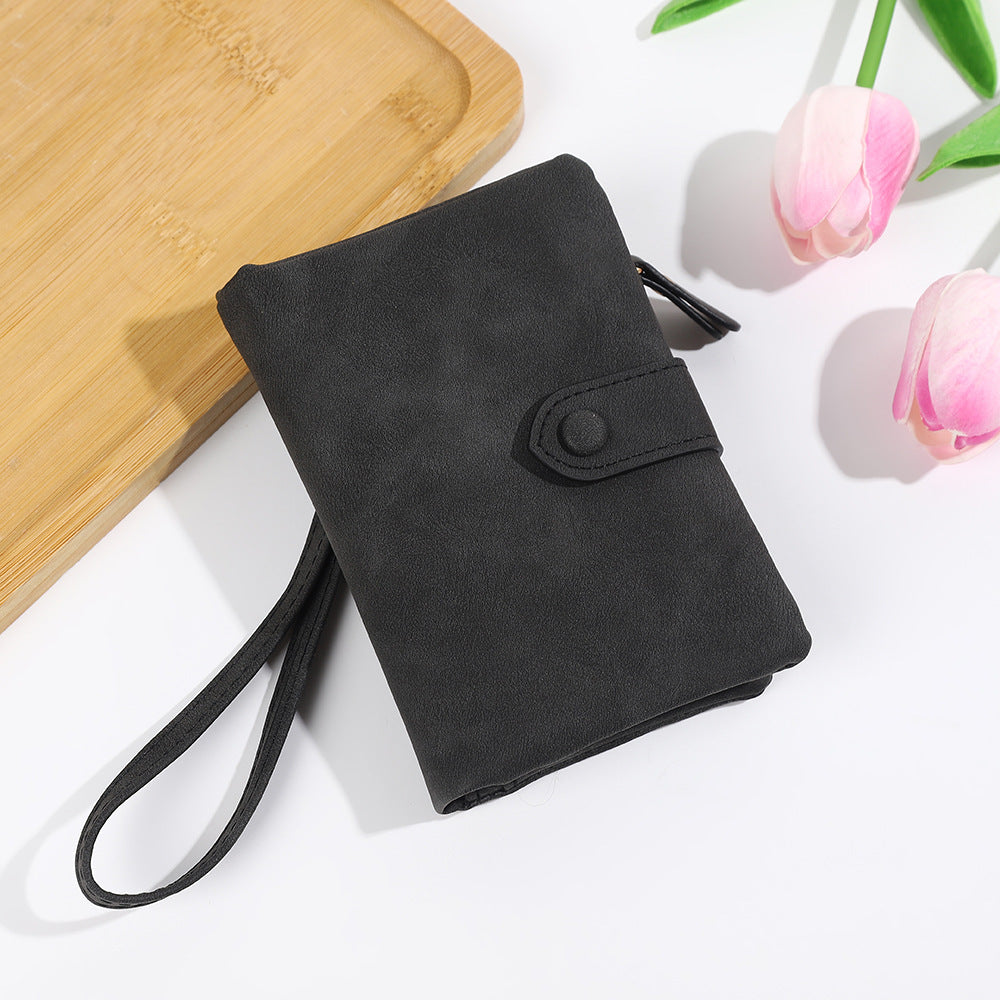 Soft Leather Off Multi-slot Wallet And Coin Purse