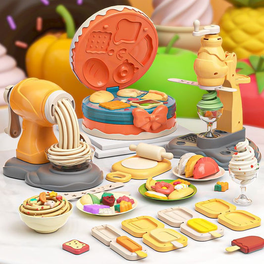 Colored Clay Noodle Maker Handmade Toys