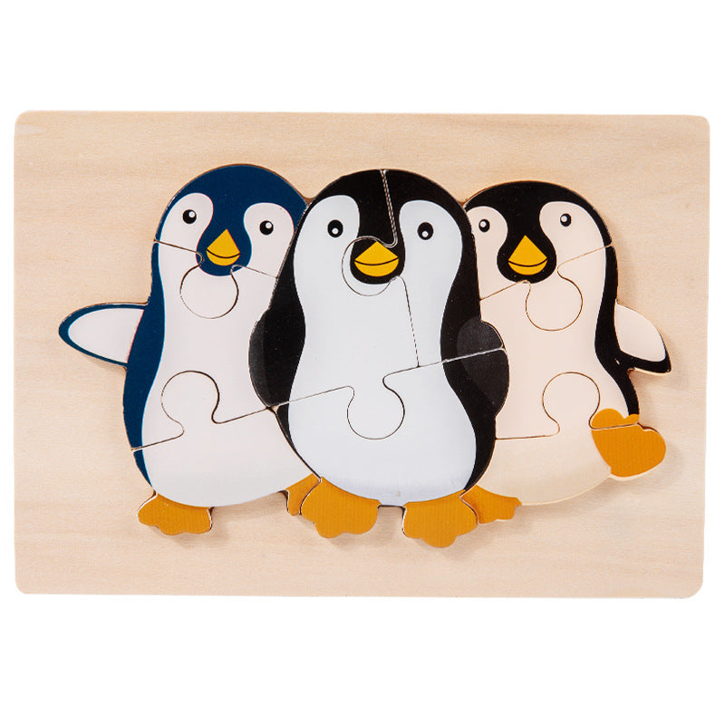 Animals Puzzle Blocks Toys