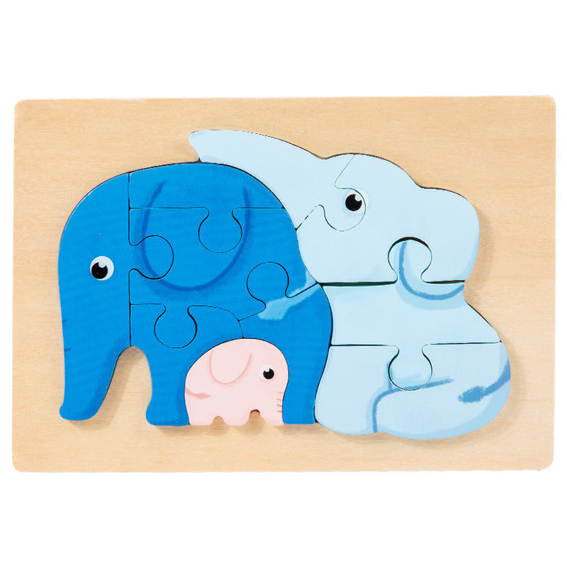 Animals Puzzle Blocks Toys