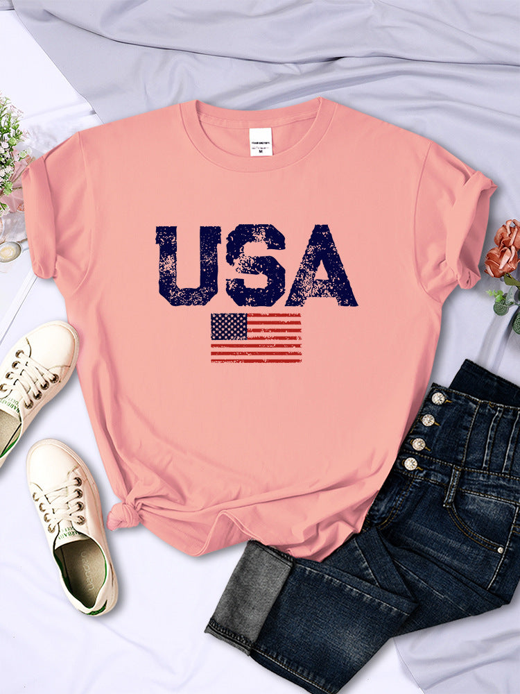 American Letters American Stars And Stripes Printed