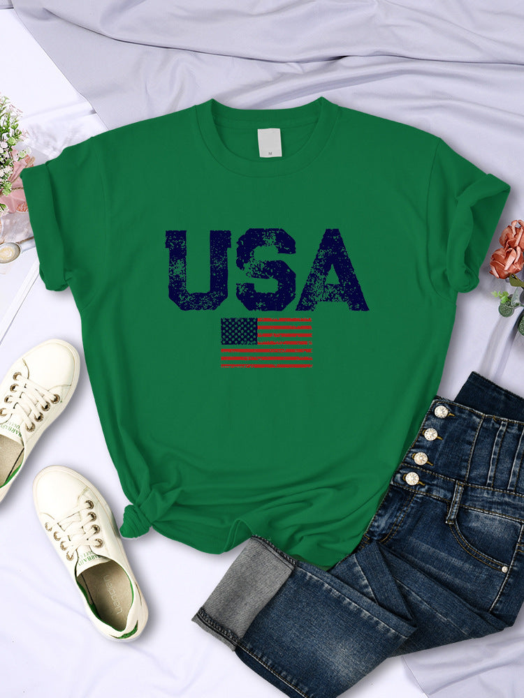 American Letters American Stars And Stripes Printed