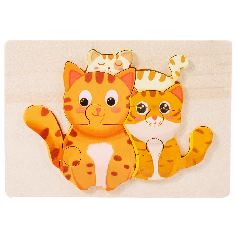 Animals Puzzle Blocks Toys