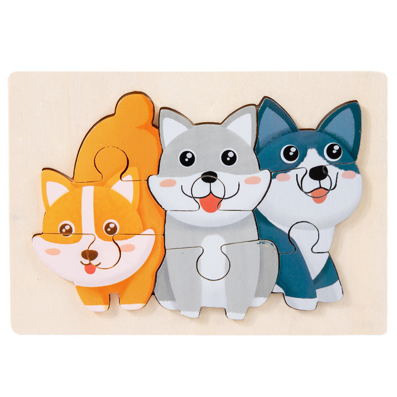 Animals Puzzle Blocks Toys