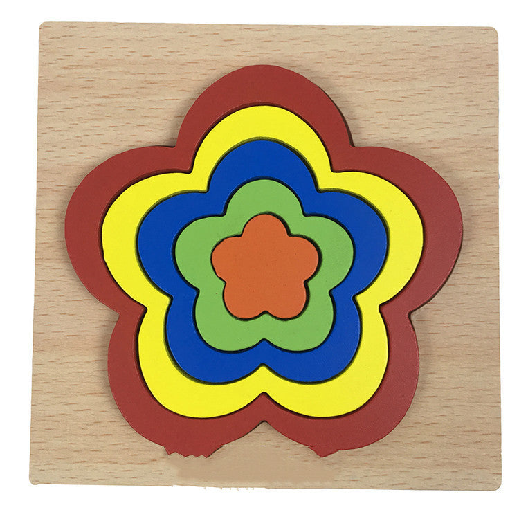 Children's Early Education Geometric Building Block