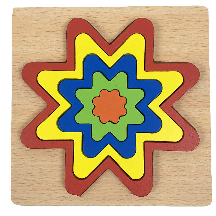 Children's Early Education Geometric Building Block