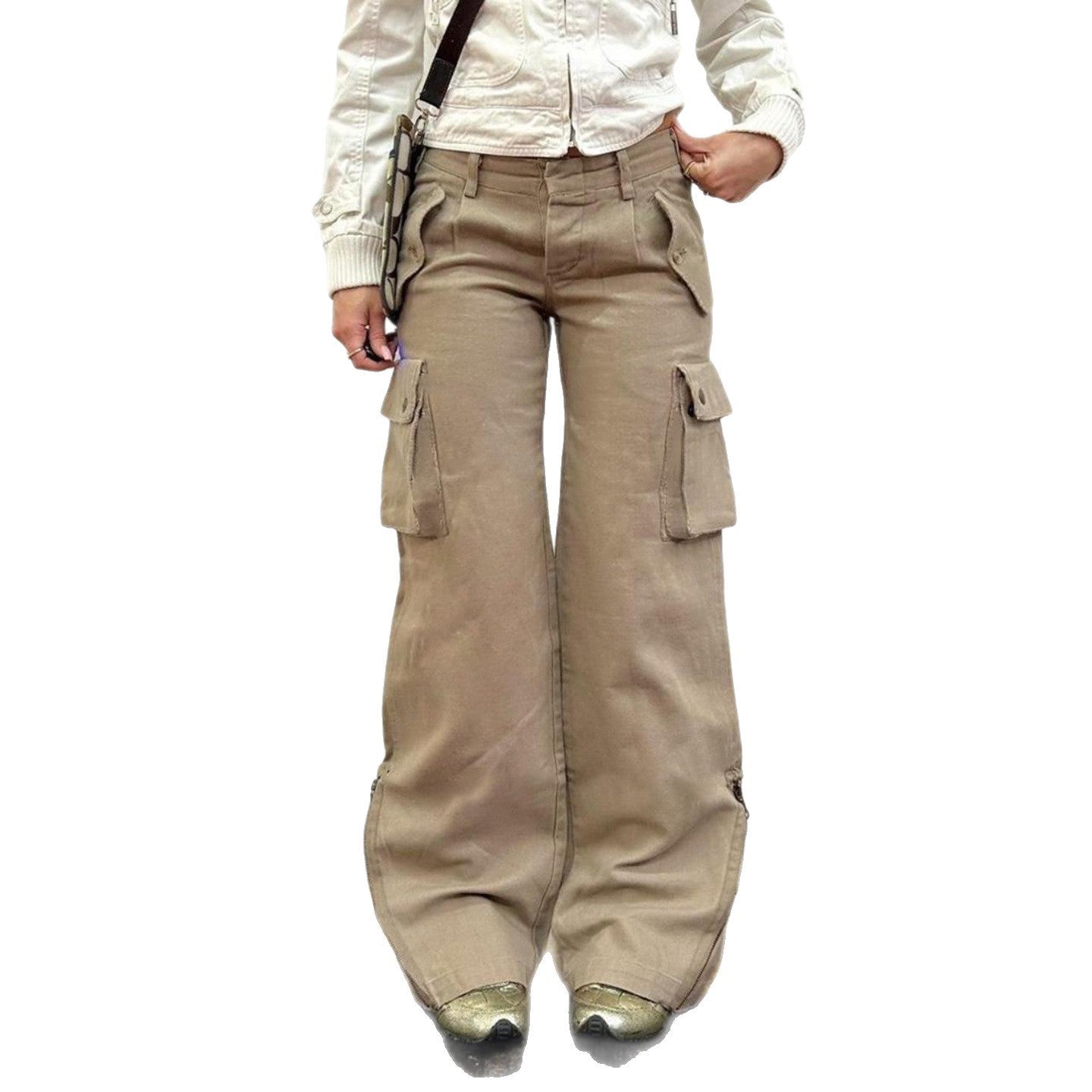 Casual American Worn Looking Washed-out Jeans