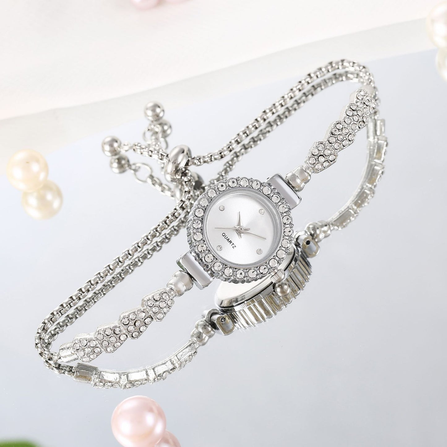 Luxury Women's Watch Gold Fine Strap