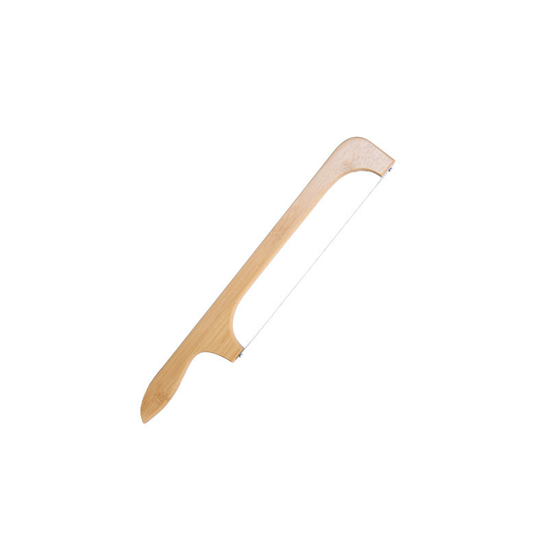Wooden Cutting Serrated Bread Knife
