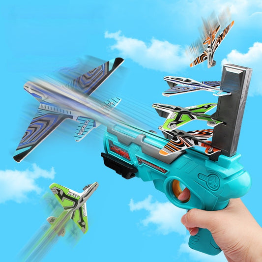 Hand Throwing Spin Glider Model Launcher