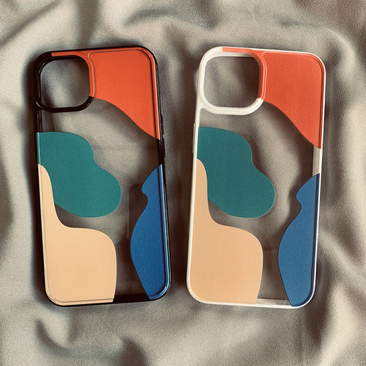 Color Block Contrast Mobile Phone Cases
