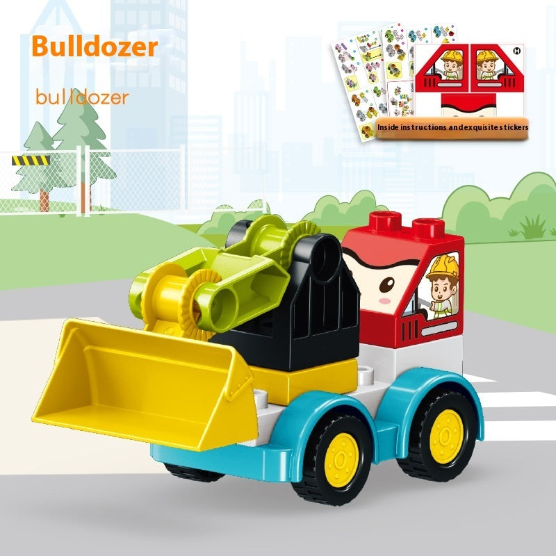 Puzzle Assembled Building Block Toys