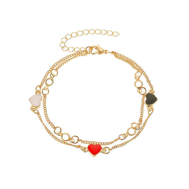 French Retro Double-layer Bracelet
