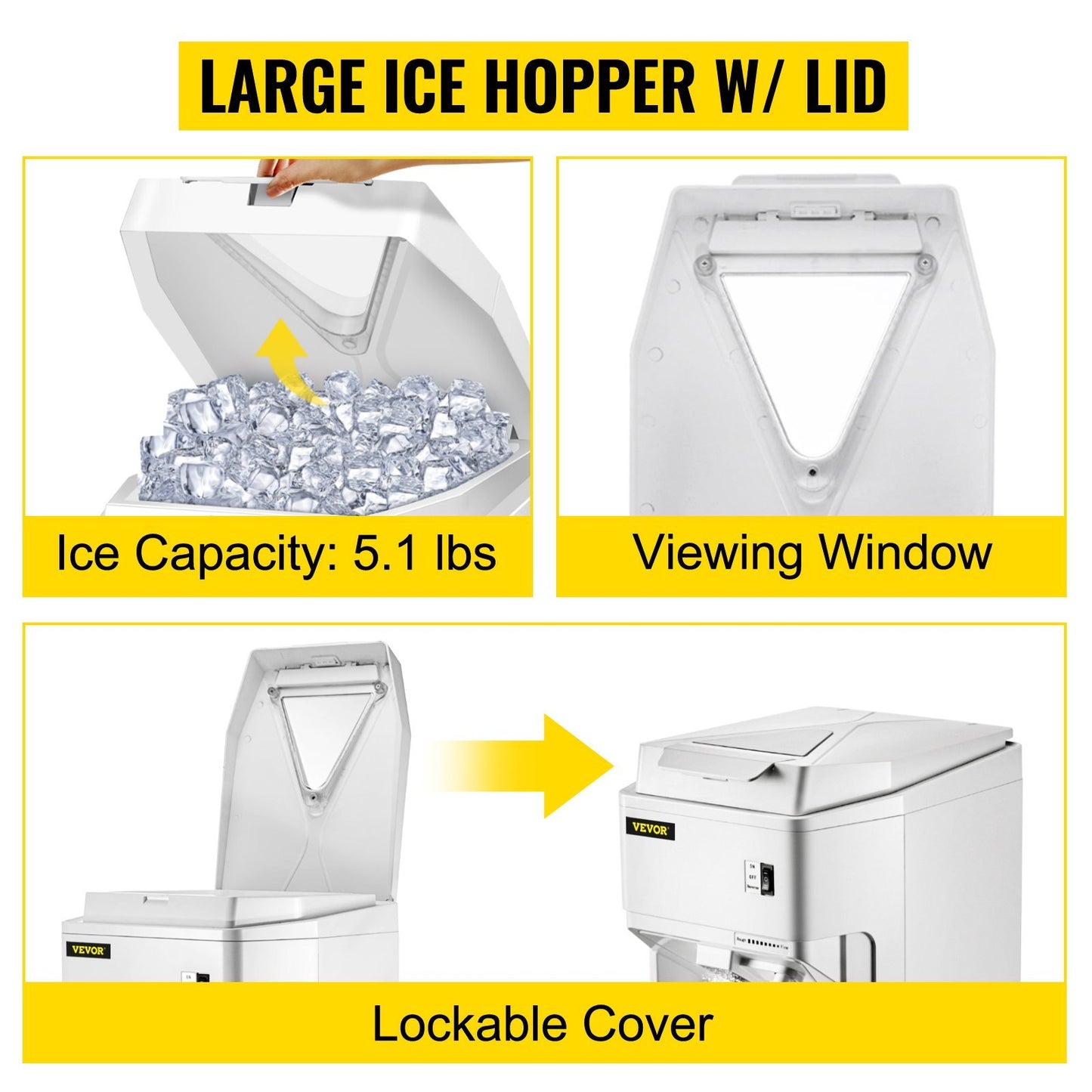 Ice Shaver Machine Electric, Snow Cone