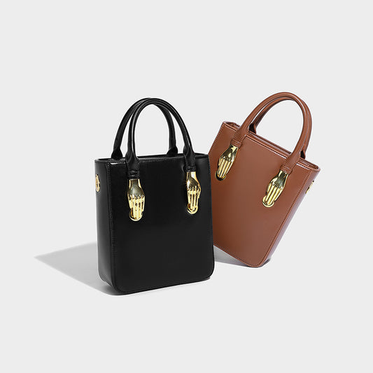 Mini Small Square Bag Metal Handbag