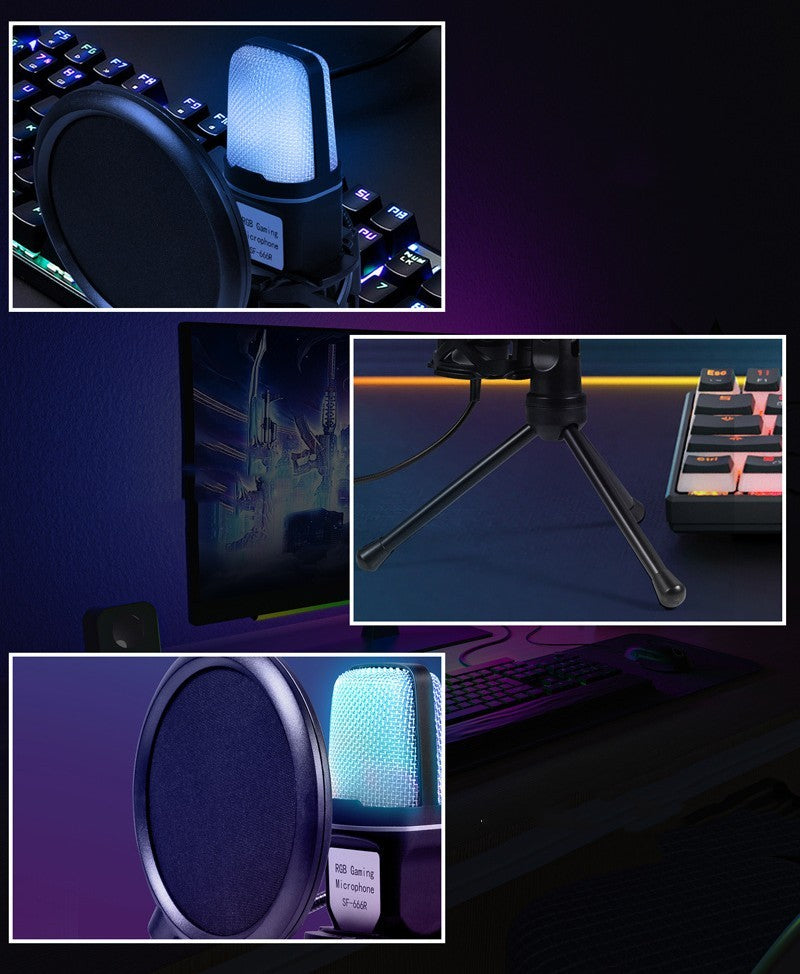 Desktop Microphone Live Conference