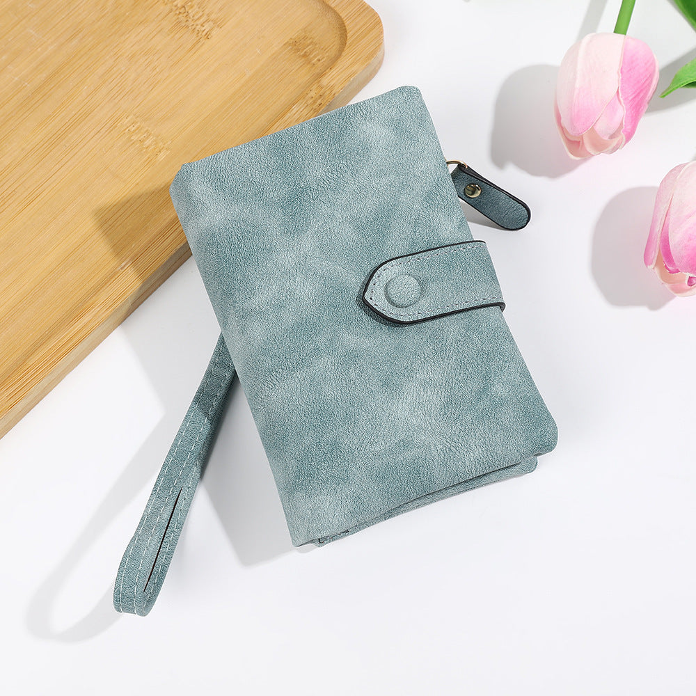 Soft Leather Off Multi-slot Wallet And Coin Purse