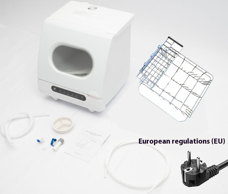 Disinfection And Drying Dishwasher Household