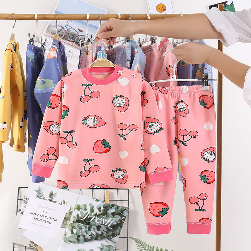 Clothing Winter Boys And Girls Thickened Autumn Clothes Long Trousers