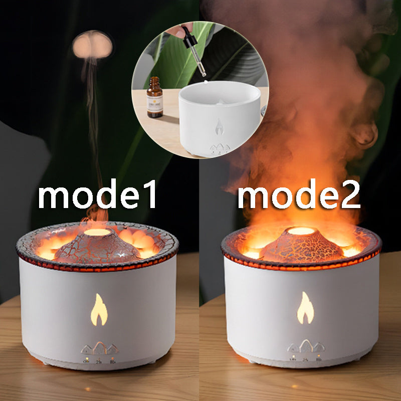 New Air Flame Humidifier Diffuser