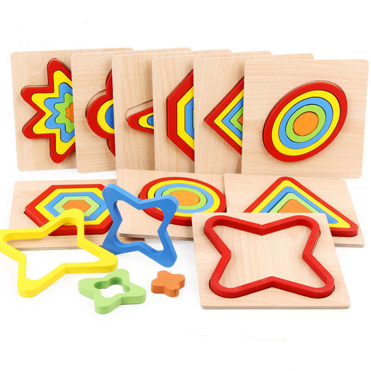Children's Early Education Geometric Building Block