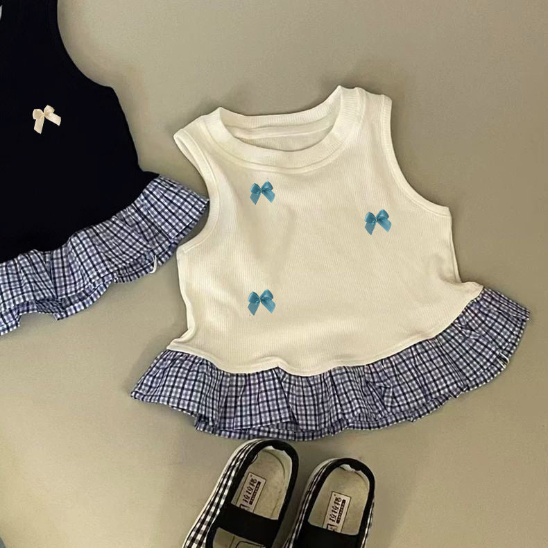 Vest Top Girls' Western Style