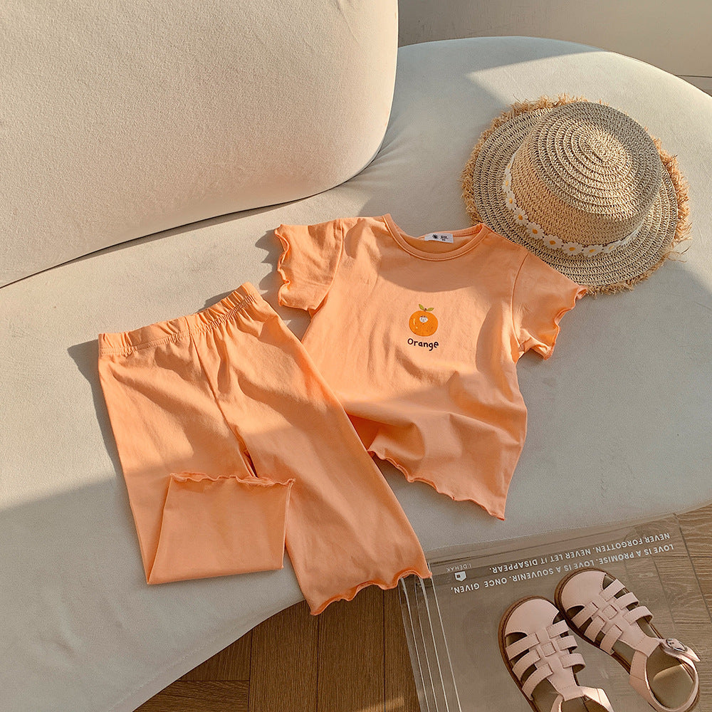 Children's Pajamas Thin Homewear