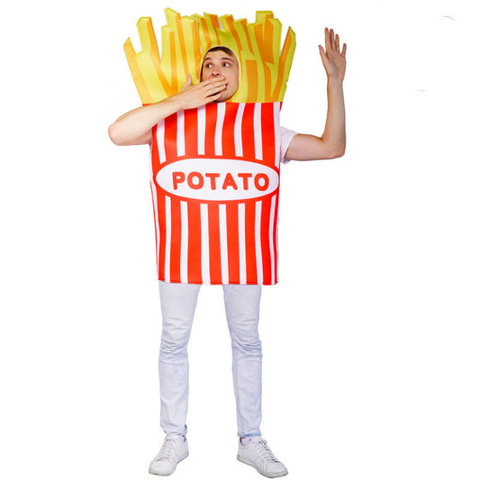French Fries Performance Props Costume Halloween