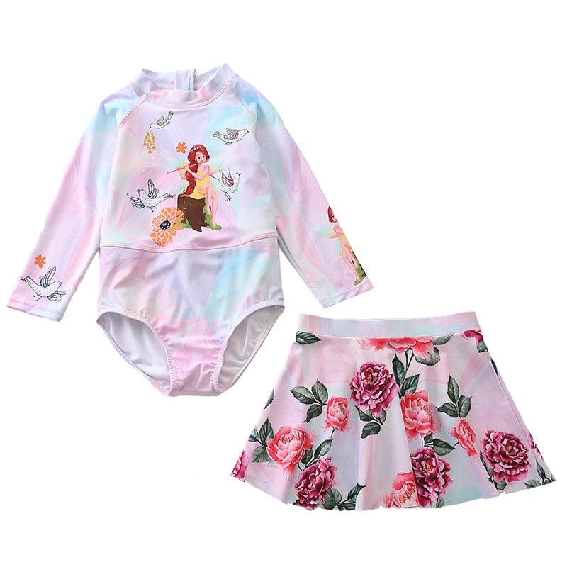 Children's Mermaid One Piece Swimwear