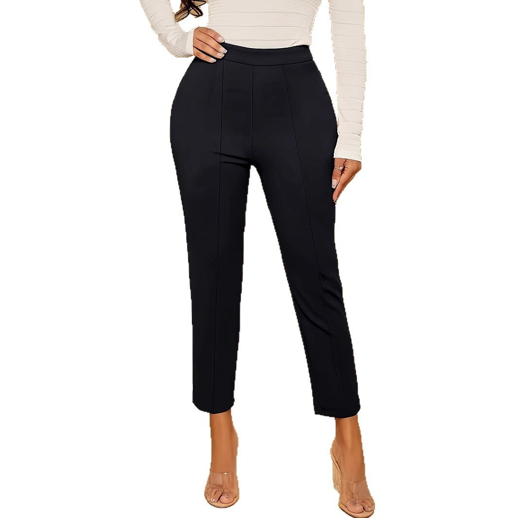 Versatile Comfortable High Waist Trousers