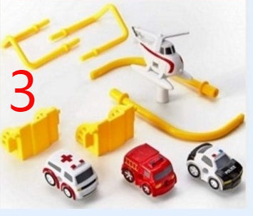 Big Adventure Parking Lot Rail Car Toy